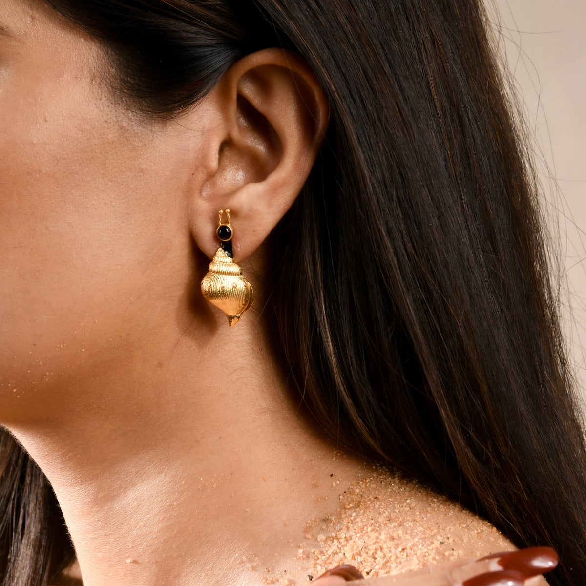Sea Snail Earrings