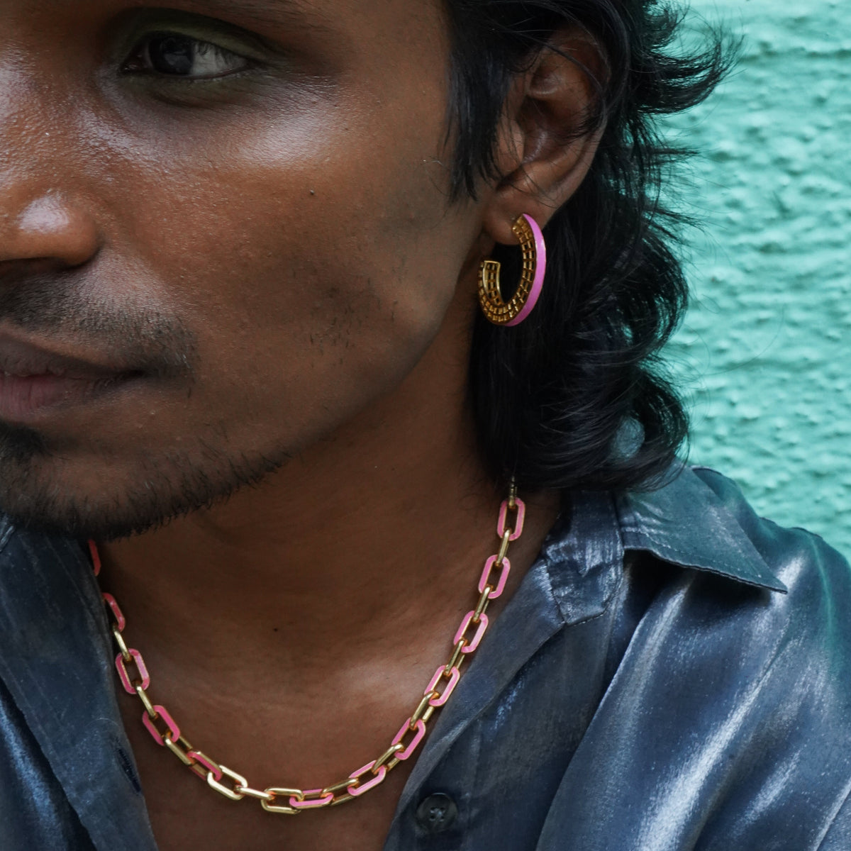 Pink Hoops