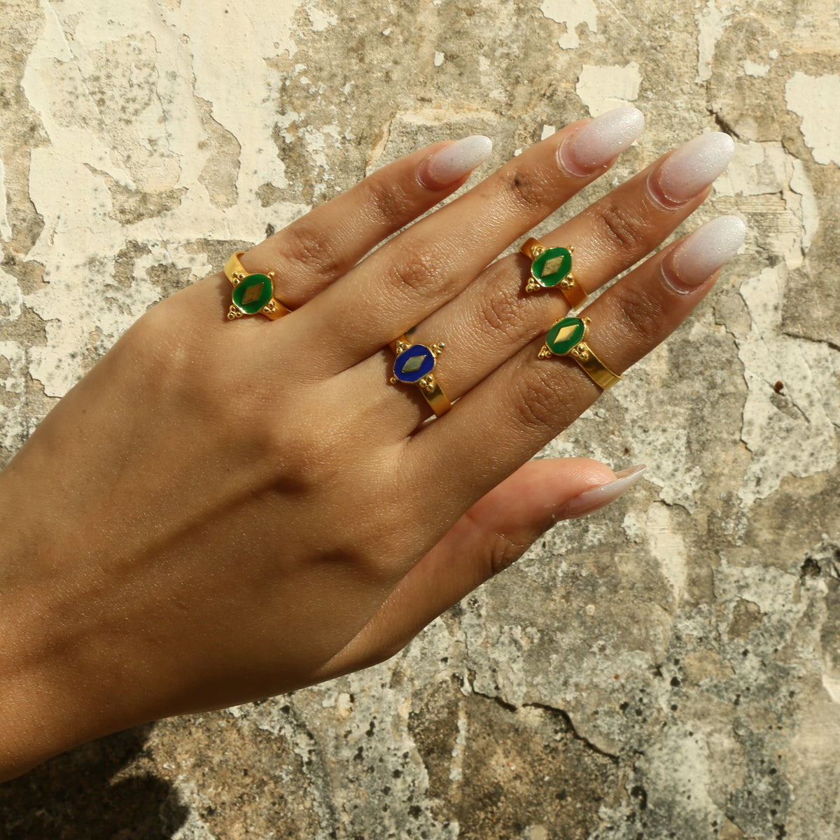 Hot Pot Green Ring