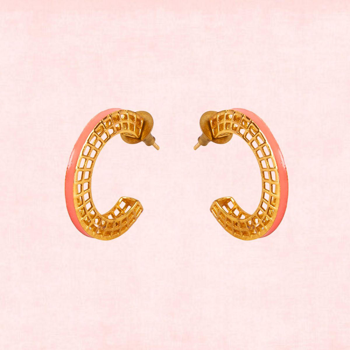 Pink Hoops
