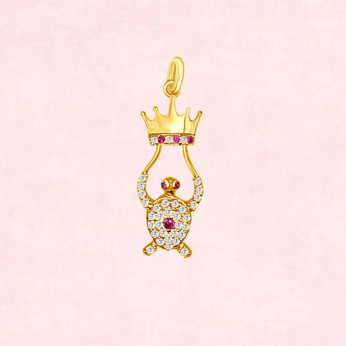 Turtle Crown Pendant