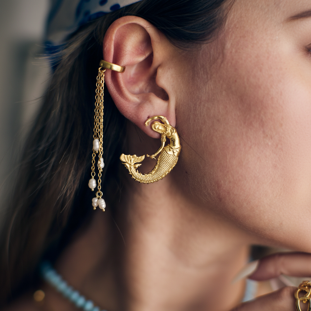 Mermaid Earrings